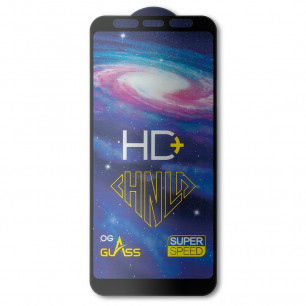 Защитное стекло Samsung A750 Galaxy A7 2018, Pro-Flexi HD Full Glue, Black