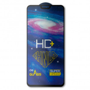 Защитное стекло Huawei Honor 8X (JSN-L21, JSN-AL00), View 10 Lite, Pro-Flexi HD Full Glue, Black