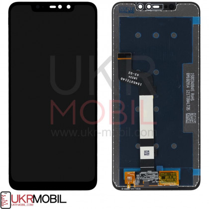 Дисплей Xiaomi Redmi Note 6 Pro, с тачскрином, Original PRC, Black, фото № 2 - ukr-mobil.com