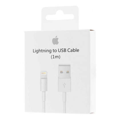 Кабель Apple Lightning to USB для iPhone, iPad, 1m, MD818ZM/A, Original PRC, фото № 1 - ukr-mobil.com