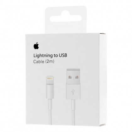 Кабель Apple Lightning to USB для iPhone, iPad, 2m, MD819ZM/A, Original PRC, фото № 1 - ukr-mobil.com