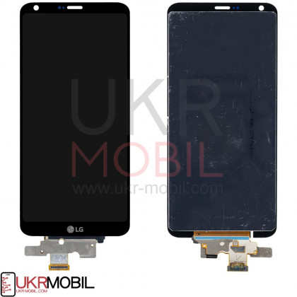 Дисплей LG G6 H870, G6 H870K, G6 H871, G6 H872, G6 H873, G6 LS993, G6 US997, G6 VS998, с тачскрином, Black - ukr-mobil.com