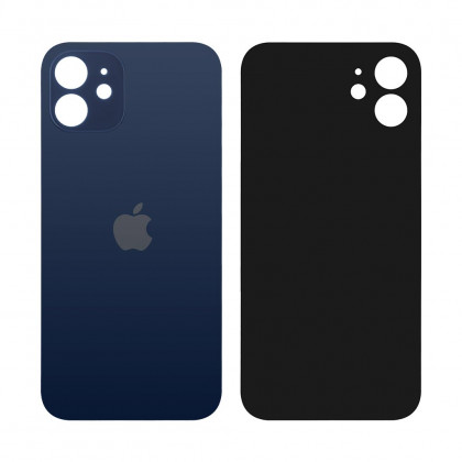 Задняя крышка Apple iPhone 12, большой вырез под камеру, Blue - ukr-mobil.com