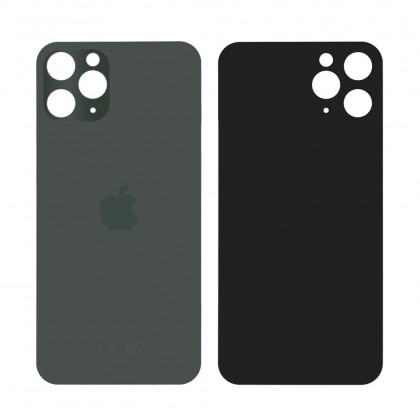 Задняя крышка Apple iPhone 11 Pro, большой вырез под камеру, High Quality, Midnight Green - ukr-mobil.com