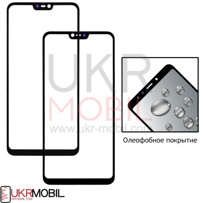 Стекло дисплея Xiaomi Redmi Note 6, Original, с олеофобным покрытием, Black - ukr-mobil.com