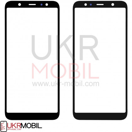 Стекло дисплея Samsung A605 Galaxy A6 Plus 2018, Black - ukr-mobil.com
