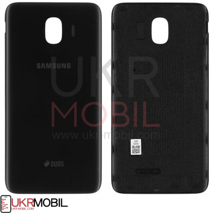 Задняя крышка Samsung J400 Galaxy J4 2018, High Quality, Black - ukr-mobil.com