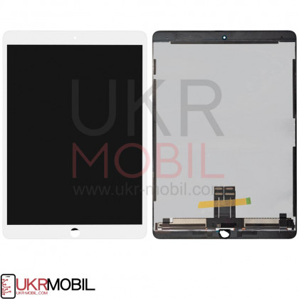 Дисплей Apple iPad Pro 10.5 (A1701, A1709, A1852), с тачскрином, Original, White - ukr-mobil.com