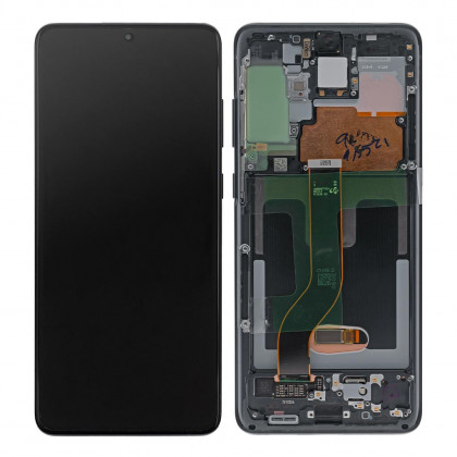Дисплей Samsung G985 Galaxy S20 Plus, GH82-22134A, с тачскрином, с рамкой, Service Pack Original, Black, фото № 3 - ukr-mobil.com