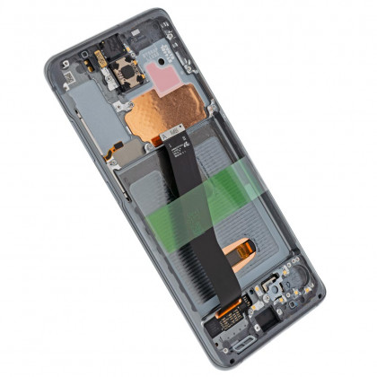 Дисплей Samsung G980 Galaxy S20 Cosmic Grey, GH82-22131A, с тачскрином, с рамкой, Service Pack Original, Grey, фото № 3 - ukr-mobil.com
