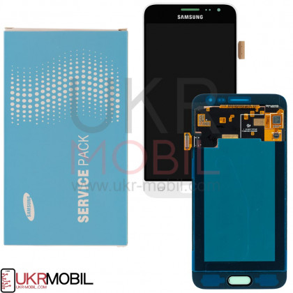 Дисплей Samsung J320F Galaxy J3 GH97-18414A (SERVICE PACK ORIGINAL)  с тачскрином White - ukr-mobil.com