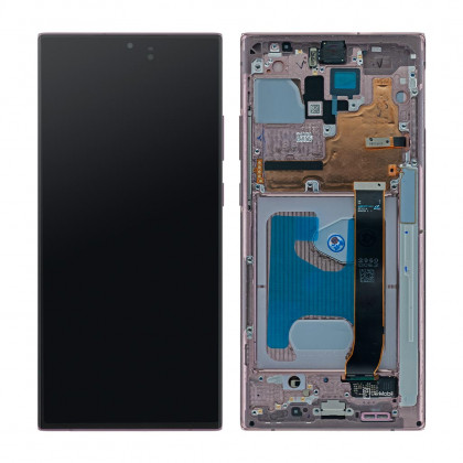 Дисплей Samsung N985 Galaxy Note 20 Ultra, с тачскрином, рамкой, Original, Bronze, фото № 1 - ukr-mobil.com