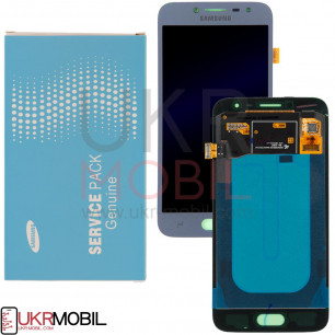 Дисплей Samsung J250, Galaxy J2 2018, GH97-21339B (SERVICE PACK ORIGINAL) с тачскрином Blue