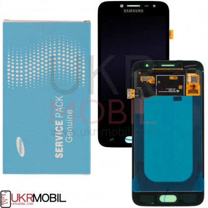 Дисплей Samsung J250, Galaxy J2 2018, GH97-21339A (SERVICE PACK ORIGINAL) с тачскрином Black - ukr-mobil.com