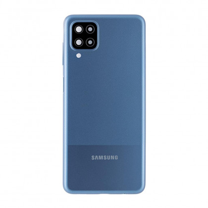 Задняя крышка Samsung A125 Galaxy A12, A127 Galaxy A12s, со стеклом камеры, Original PRC, Blue, фото № 4 - ukr-mobil.com