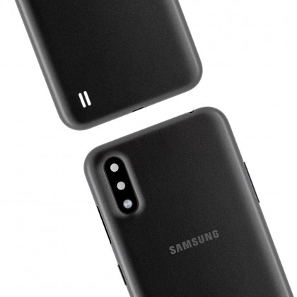 Задняя крышка Samsung A01 Galaxy A015, Original PRC, Black, фото № 3 - ukr-mobil.com