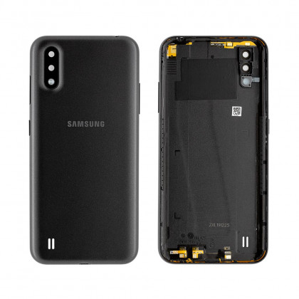 Задняя крышка Samsung A01 Galaxy A015, Original PRC, Black, фото № 1 - ukr-mobil.com