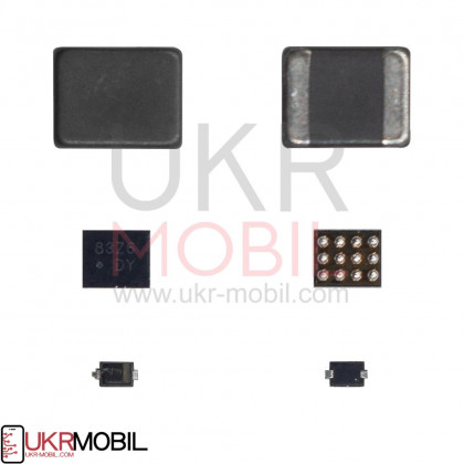 Микросхема управления подсветкой U1502, L1503, D1501, Apple iPhone 6, iPhone 6 Plus, комплект 3 в1 - ukr-mobil.com