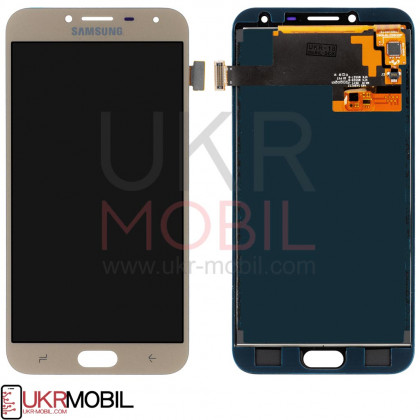 Дисплей Samsung J400 Galaxy J4 2018, с тачскрином, TFT (с регулируемой подсветкой), Gold - ukr-mobil.com