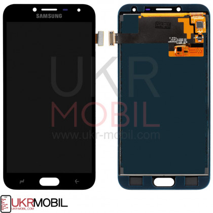 Дисплей Samsung J400 Galaxy J4 2018, с тачскрином, TFT (с регулируемой подсветкой), Black - ukr-mobil.com