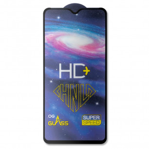 Защитное стекло Samsung A015 Galaxy A01, Pro-Flexi HD Full Glue, Black