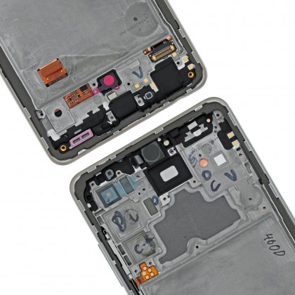 Дисплей Samsung A725 Galaxy A72, GH82-25460D, с тачскрином, рамкой, Service Pack Original, White, фото № 4 - ukr-mobil.com