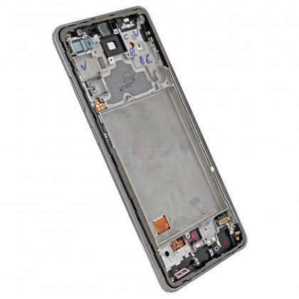 Дисплей Samsung A725 Galaxy A72, GH82-25460A, с тачскрином, рамкой, Service Pack Original, Black, фото № 4 - ukr-mobil.com