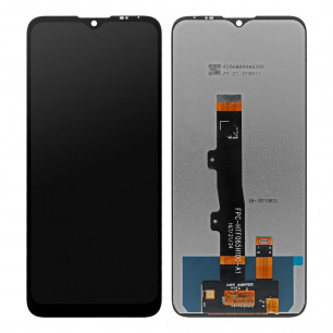 Дисплей Motorola E7 (XT2095), E7 Power, E7i Power, с тачскрином, Original PRC, Black