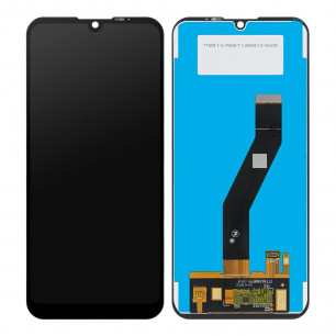 Дисплей Motorola XT2053 Moto E6S, Moto E6i, с тачскрином, Original PRC, Black