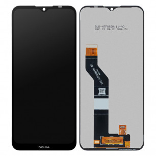 Дисплей Nokia 1.4 TA-1322, TA-1323, TA-1329, с тачскрином, Original PRC, Black