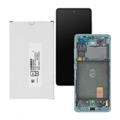 Дисплей Samsung G780 Galaxy S20 FE, GH82-24219D, с тачскрином, с рамкой, Service Pack Original, Green, фото № 1 - ukr-mobil.com