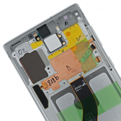 Дисплей Samsung N970 Galaxy Note 10, с тачскрином, рамкой, GH82-20818B, Service Pack Original, Aura White, фото № 2 - ukr-mobil.com