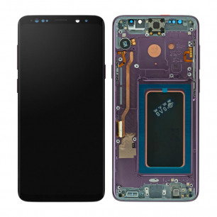 Дисплей Samsung G965 Galaxy S9 Plus, с тачскрином, рамкой, Original PRC, Purple