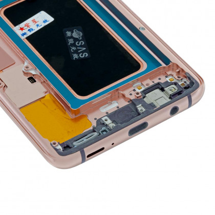 Дисплей Samsung G965 Galaxy S9 Plus, с тачскрином, рамкой, Original PRC, Gold, фото № 2 - ukr-mobil.com