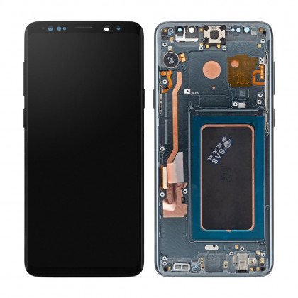 Дисплей Samsung G965 Galaxy S9 Plus, с тачскрином, рамкой, Original PRC, Grey, фото № 1 - ukr-mobil.com