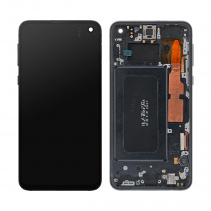 Дисплей Samsung G970 Galaxy S10e, с тачскрином, с рамкой, Original PRC, Black