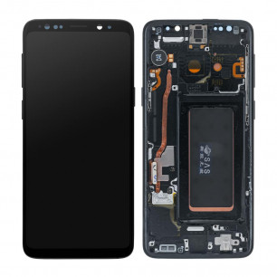 Дисплей Samsung G960 Galaxy S9, с тачскрином, рамкой, Original PRC, Black