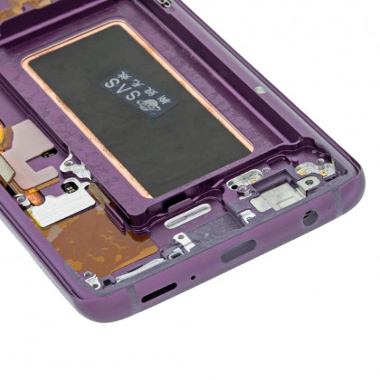 Дисплей Samsung G960 Galaxy S9, с тачскрином, рамкой, Original PRC, Lilac Purple, фото № 3 - ukr-mobil.com