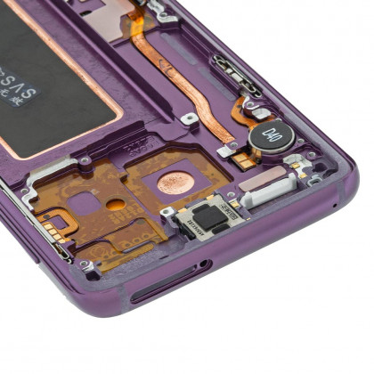 Дисплей Samsung G960 Galaxy S9, с тачскрином, рамкой, Original PRC, Lilac Purple, фото № 4 - ukr-mobil.com