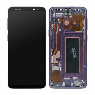 Дисплей Samsung G960 Galaxy S9, с тачскрином, рамкой, Original PRC, Lilac Purple