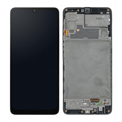 Дисплей Samsung M225 Galaxy M22, с тачскрином, с рамкой, OLED, Black, фото № 1 - ukr-mobil.com