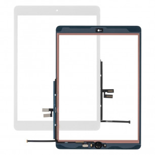 Сенсор (тачскрин) Apple iPad 10.2 2019 (A2197, A2198, A2200), iPad 10.2 2020 (A2270, A2428, A2429), High Quality, White
