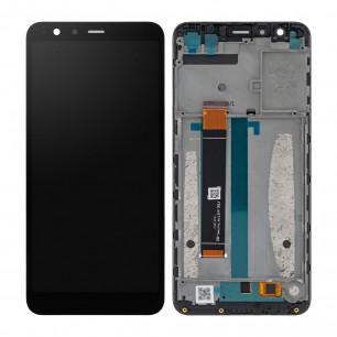 Дисплей Asus ZenFone Max Plus M1 ZB570TL, с тачскрином, с рамкой, Original PRC, Black