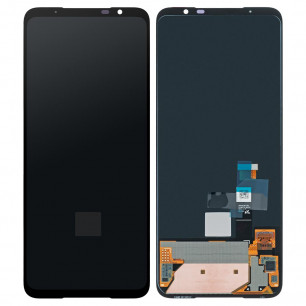 Дисплей Asus ROG Phone 5 ZS673KS, с тачскрином, Original, Black