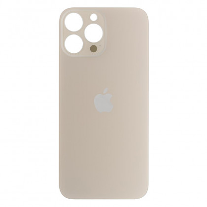 Задняя крышка Apple iPhone 13 Pro Max, большой вырез под камеру, High Quality, Gold, фото № 4 - ukr-mobil.com