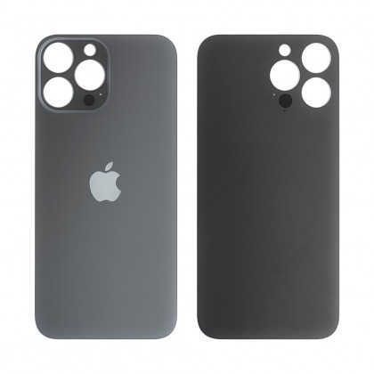 Задняя крышка Apple iPhone 13 Pro Max, большой вырез под камеру, High Quality, Graphite, фото № 1 - ukr-mobil.com