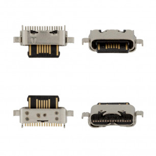 Коннектор зарядки Meizu 16, Pro 7, Pro 7 Plus, USB Type-C, 16 pins