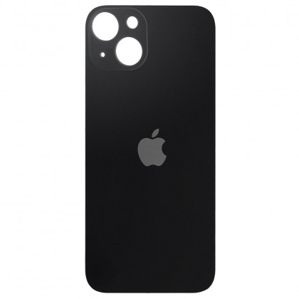 Задняя крышка Apple iPhone 13, большой вырез под камеру, High Quality, Black, фото № 2 - ukr-mobil.com