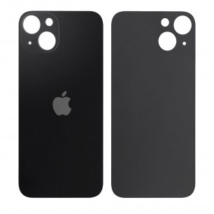 Задняя крышка Apple iPhone 13, большой вырез под камеру, Black