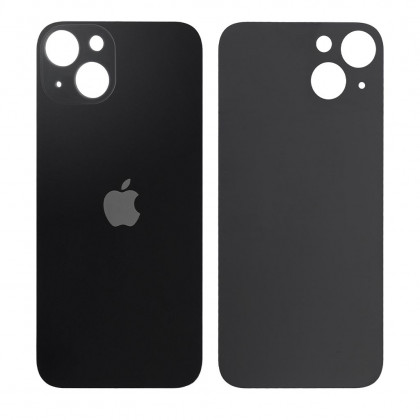 Задняя крышка Apple iPhone 13, большой вырез под камеру, High Quality, Black, фото № 1 - ukr-mobil.com